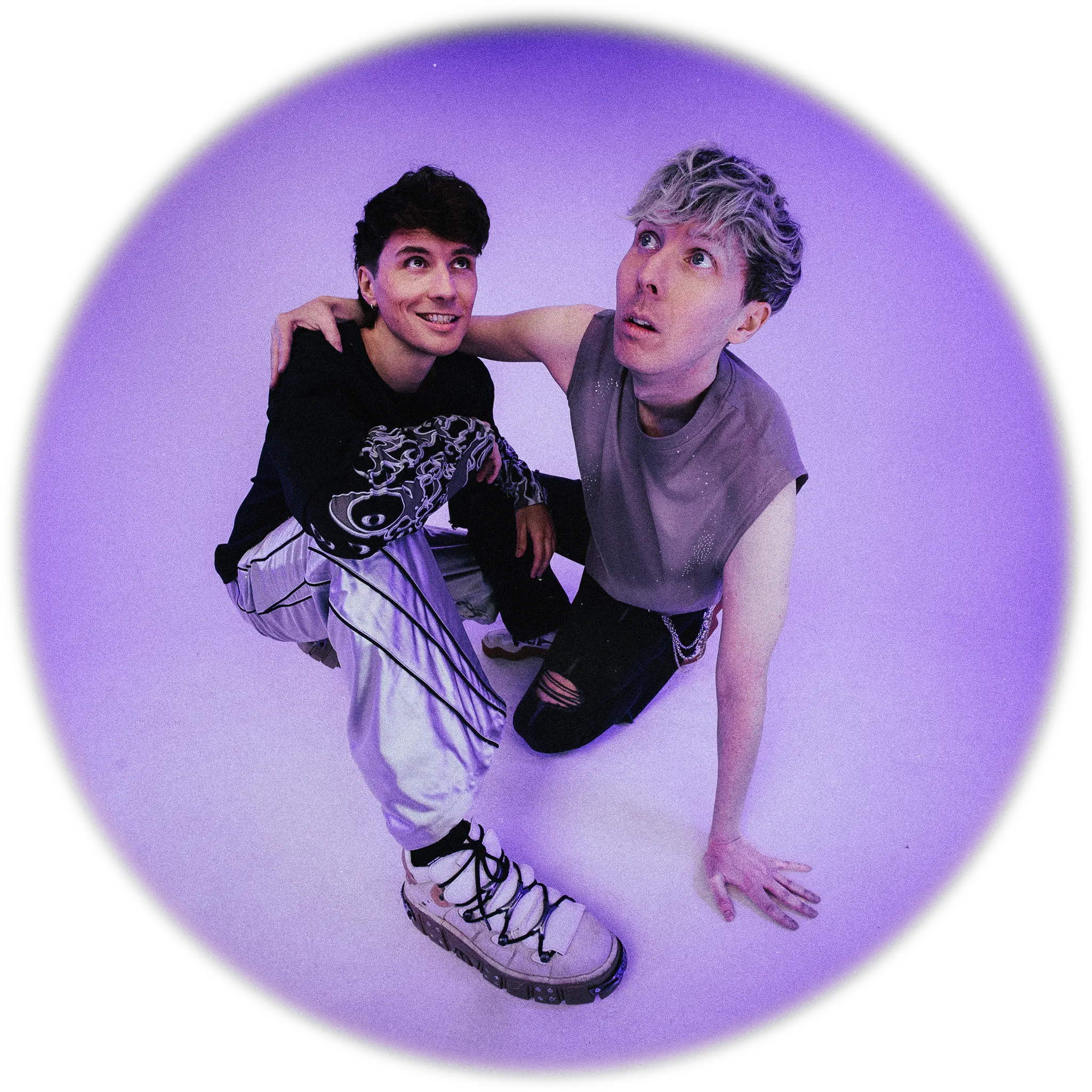 Dan and Phil gaze in awe